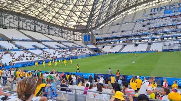 Stade Vélodrome, section: Ganay U, row: 16, seat: 11