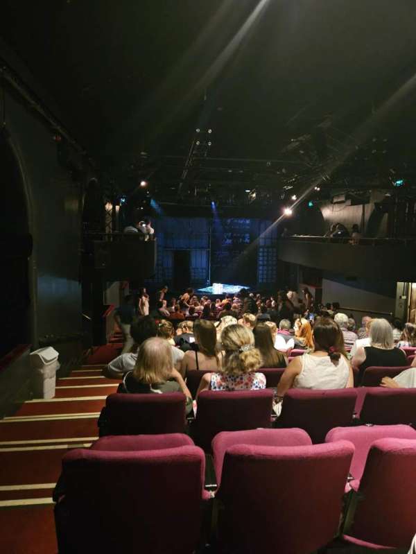 Charing Cross Theatre, section: Stalls, row: W, seat: 12