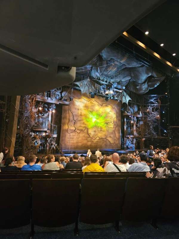 Gershwin Theatre, section: Orchestra L, row: Q, seat: 35