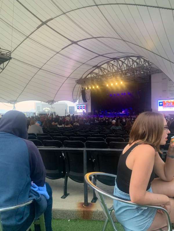Leader Bank Pavilion, section: Concourse A, row: 4, seat: 3