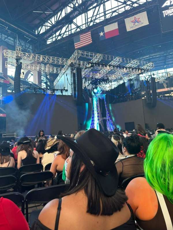 Globe Life Field, section: Floor B, row: 29, seat: 8