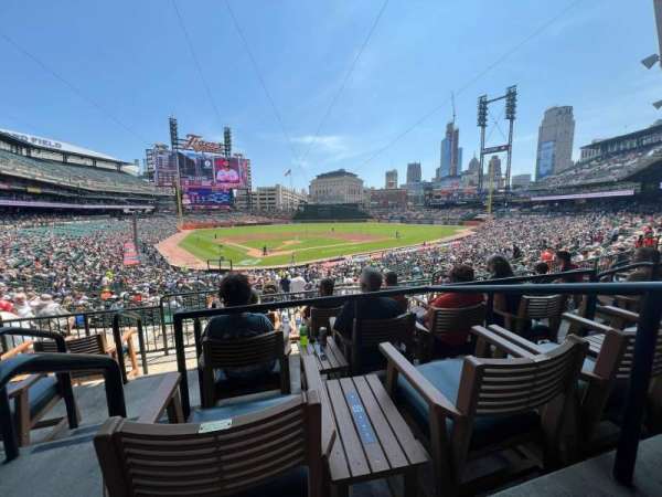 Comerica Park, section: 126A, row: D, seat: 2