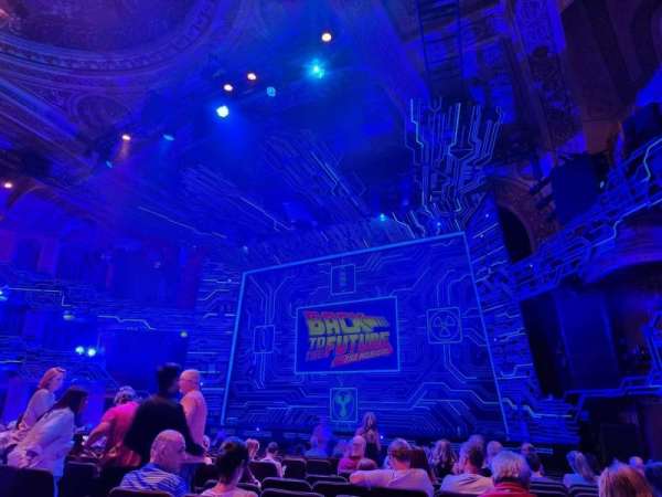 Winter Garden Theatre, section: Orchestra R, row: O, seat: 10