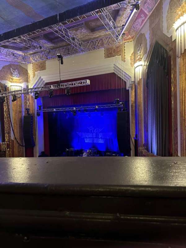 Paramount Theatre, Denver, section: Mezzanine R, row: A, seat: 20