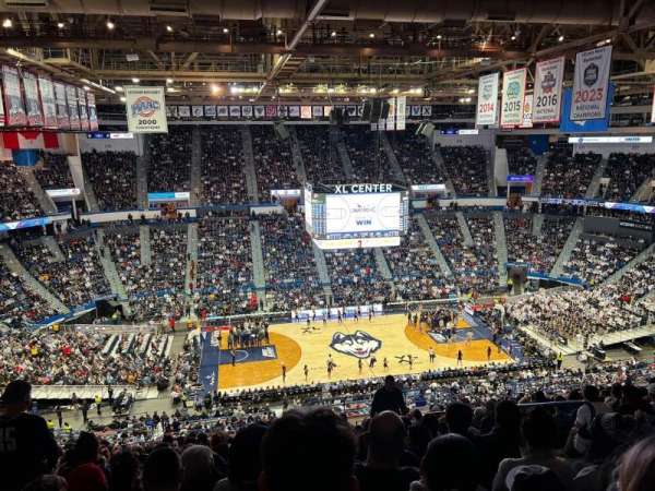 PeoplesBank Arena, section: 205, row: W, seat: 4
