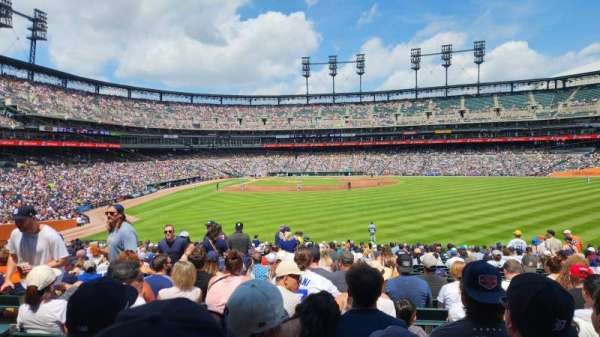 Comerica Park, section: 104, row: CC, seat: 20