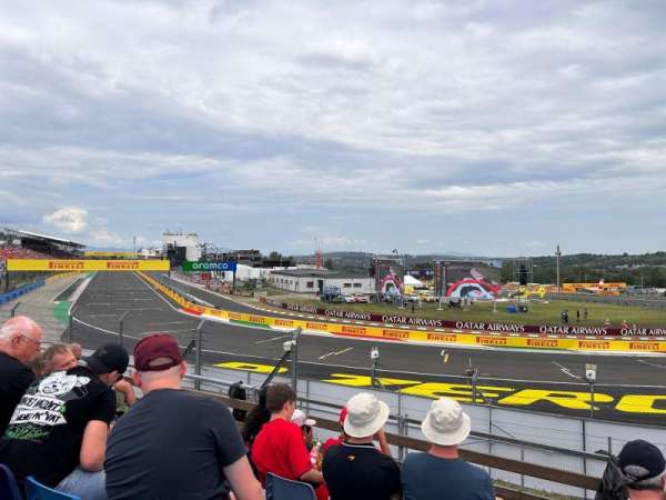 Hungaroring, section: Silver 3, row: 7, seat: 9