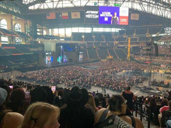 Globe Life Field, section: 106, row: 16, seat: 20