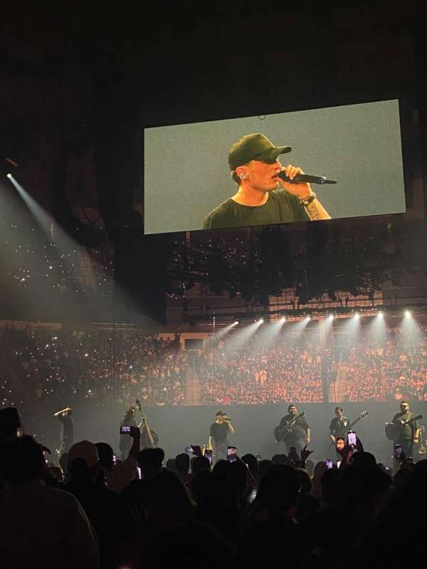 Toyota Center, section: Floor D, row: 2, seat: 14
