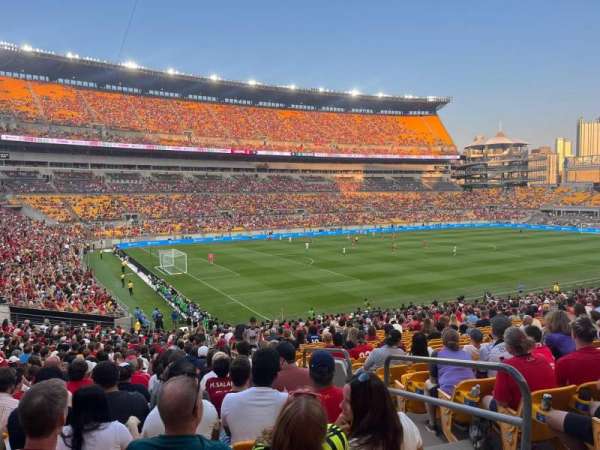 Acrisure Stadium, section: 129, row: Y, seat: 3