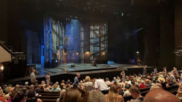 Barbican Theatre, section: Stalls, row: M, seat: 38