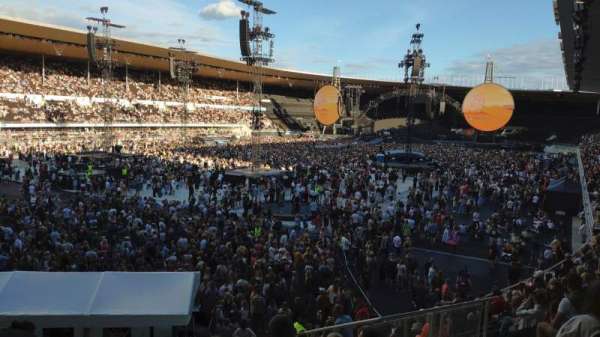 Olympic Stadium, Helsinki, section: F12, row: 15, seat: 219