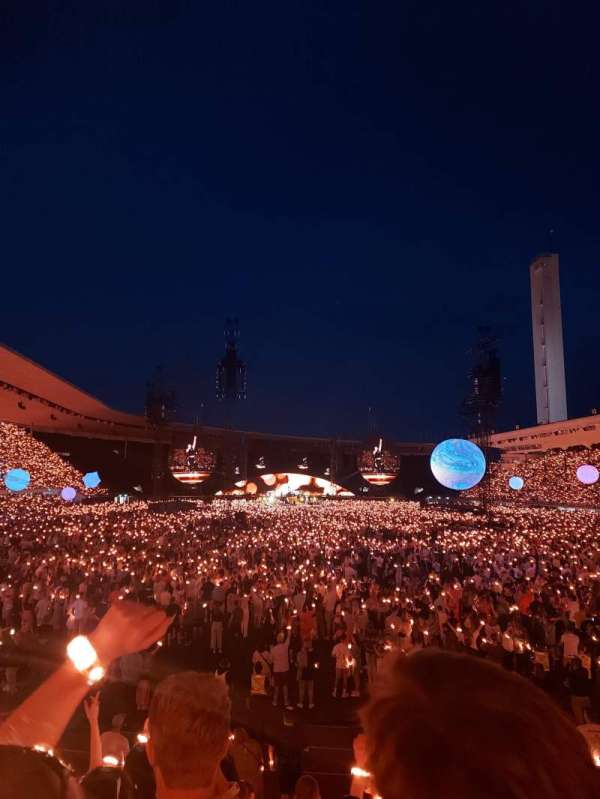 Olympic Stadium, Helsinki, section: F6, row: 8, seat: 105