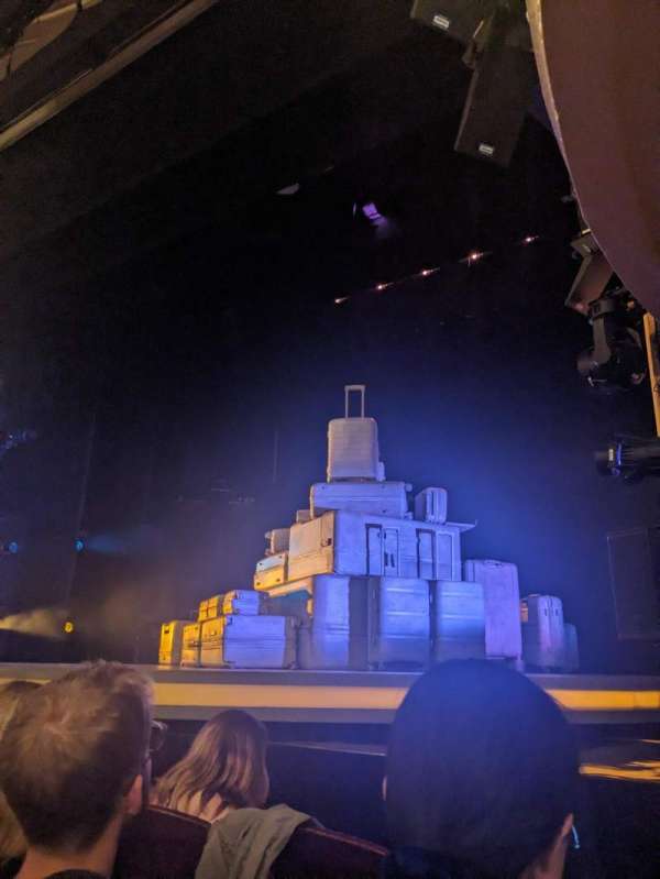 Criterion Theatre, section: Stalls, row: C, seat: 4
