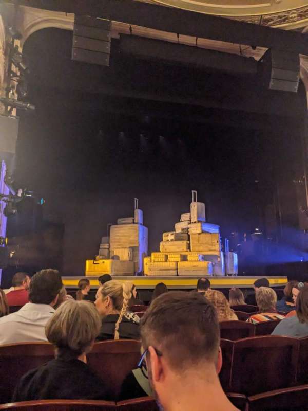 Criterion Theatre, section: Stalls, row: H, seat: 17