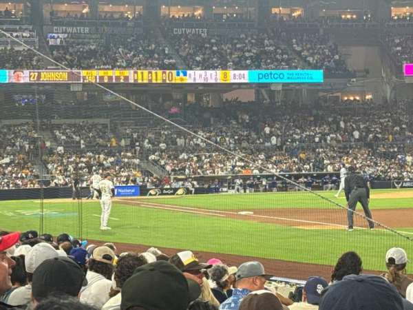 Petco Park, section: 117, row: 8, seat: 8