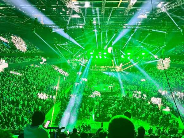 Co-op Live, section: 218, row: 7, seat: 22