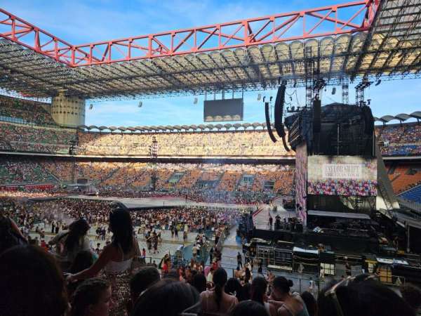 San Siro, section: B, row: 3, seat: 5