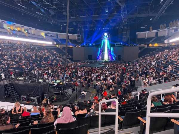 Gas South Arena, section: 101, row: Q, seat: 17