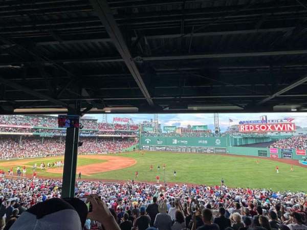 Fenway Park, section: Grandstand 10, row: 11, seat: 11