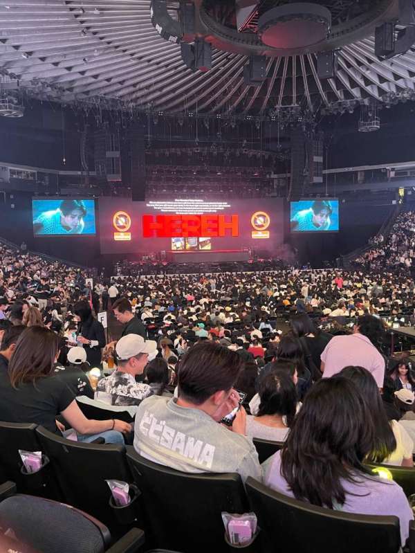 Oakland Arena, section: 110, row: 9, seat: 2