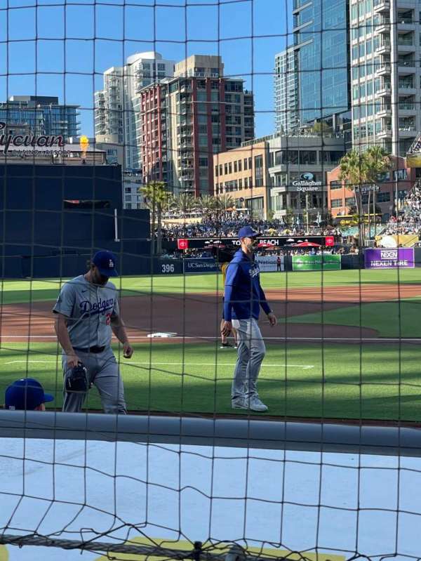 Petco Park, section: 108, row: 8, seat: 15