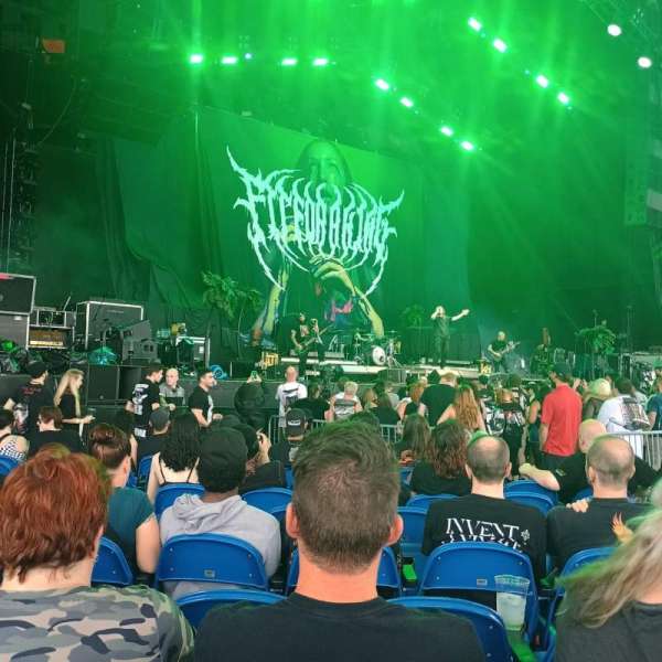 MidFlorida Credit Union Amphitheatre, section: 1, row: R, seat: 11