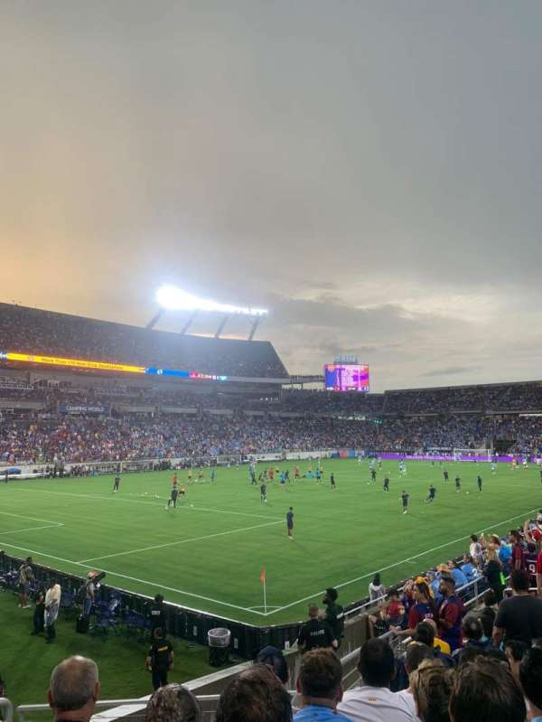 Camping world stadium, section: 115, row: P, seat: 24