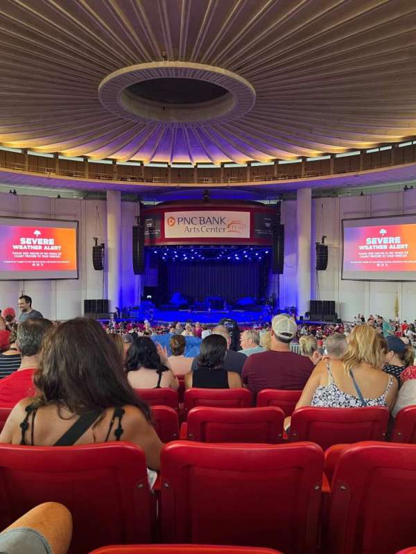 PNC Bank Arts Center, section: 302, row: R, seat: 110