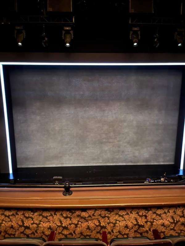 Nederlander Theatre, section: Mezzanine C, row: C, seat: 110