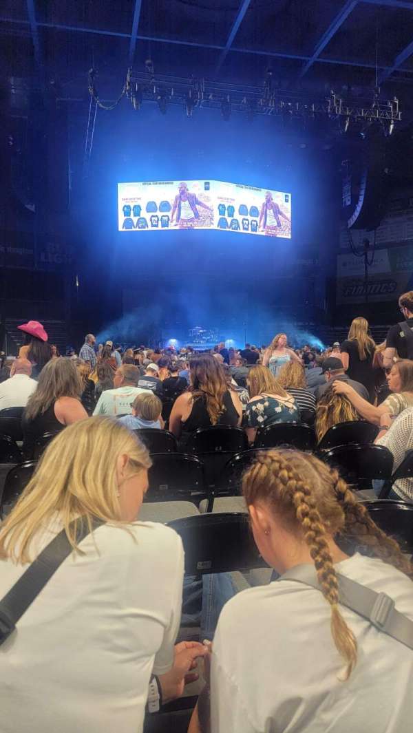 Huntington Center, section: Floor, row: R, seat: 6