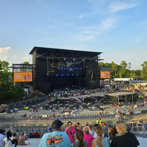 The Wharf Amphitheater, section: 307, row: AA, seat: 12