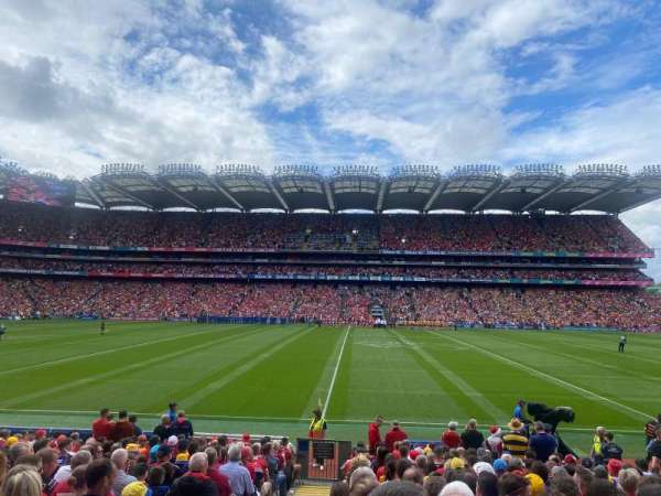 Croke Park, section: 307, row: T, seat: 14