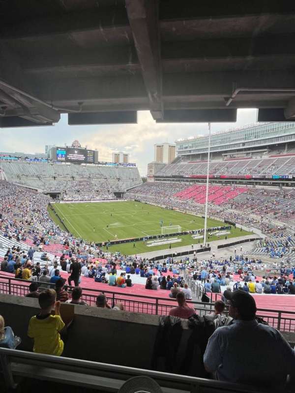 Ohio Stadium, section: 6B, row: 4, seat: 13