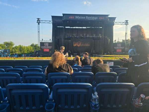 Maine Savings Amphitheater, section: 203, row: F, seat: 12