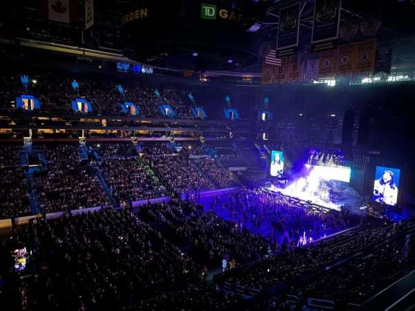TD Garden, section: 303, row: 1, seat: 9