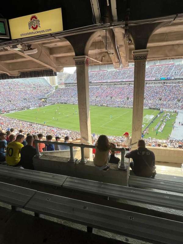 Ohio Stadium, section: 12B, row: 9, seat: 24