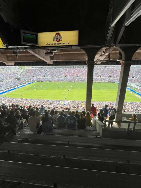 Ohio Stadium, section: 18B, row: 10, seat: 32