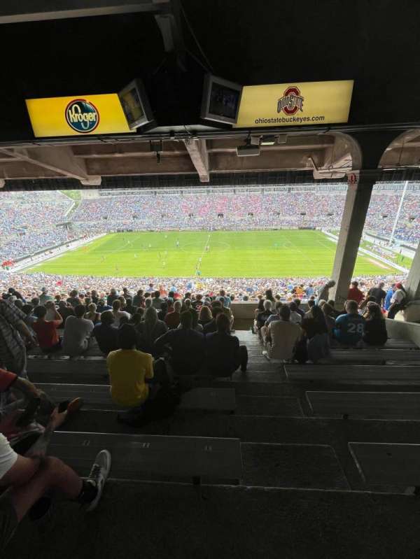 Ohio Stadium, section: 20B, row: 10, seat: 1