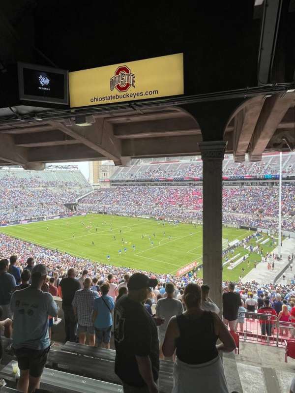 Ohio Stadium, section: 12B, row: 8, seat: 28