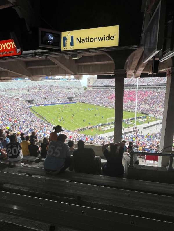 Ohio Stadium, section: 8B, row: 10, seat: 29