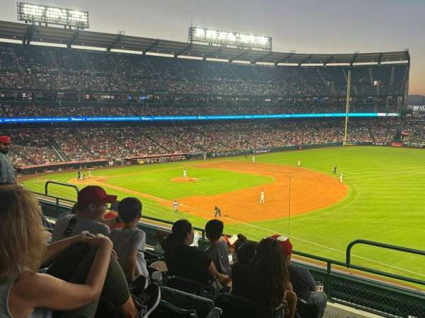 Angel Stadium, section: 341, row: E, seat: 1