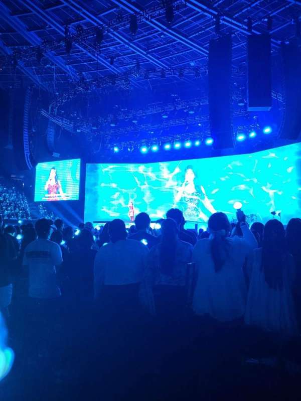 Kia Forum, section: K, row: 1, seat: 8