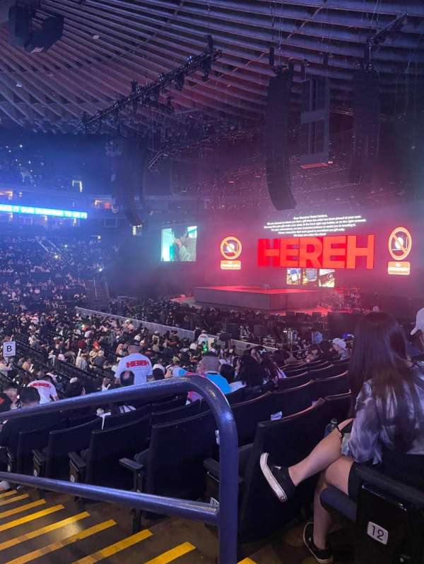Oakland Arena, section: 101, row: 13, seat: 1