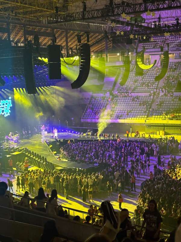 Palau Sant Jordi, section: 222, row: 26, seat: 8
