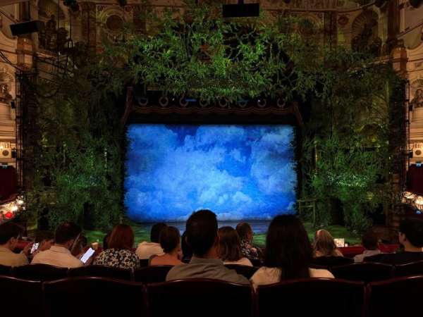 london coliseum, section: Dress circle, row: E, seat: 32