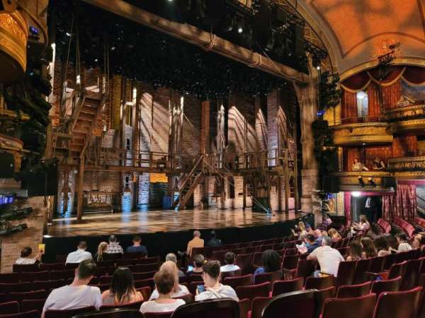 Richard Rodgers Theatre, section: Orchestra L, row: L, seat: 19