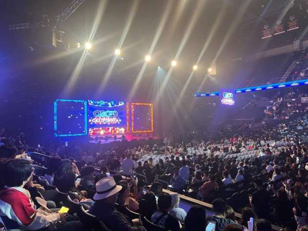 Toyota Arena, section: 116, row: F, seat: 10