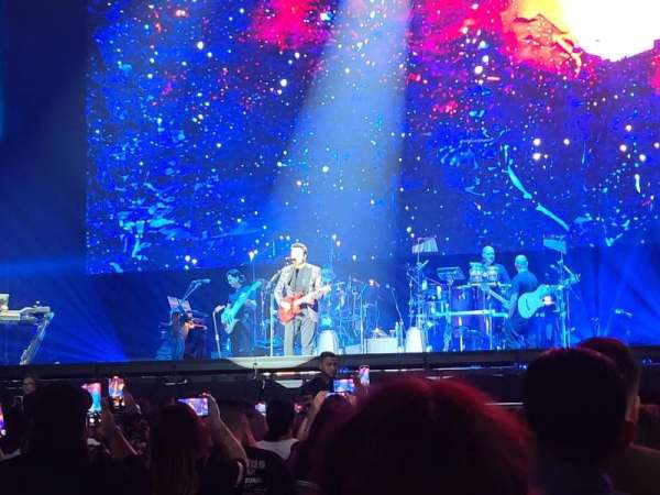 SAP Center, section: Floor 1, row: 12, seat: 2