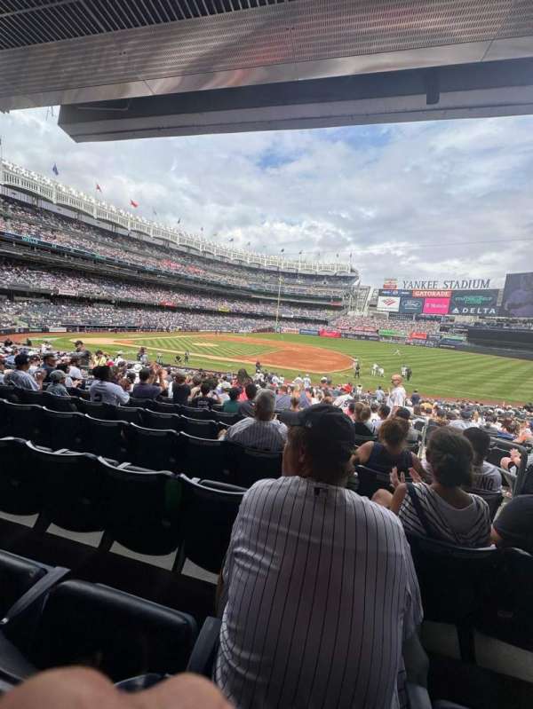 Yankee Stadium, section: 114B, row: 16, seat: 1